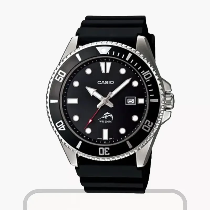 Casio Duro Analog Resin Strap Men's Watch-  MDV-106-1AV